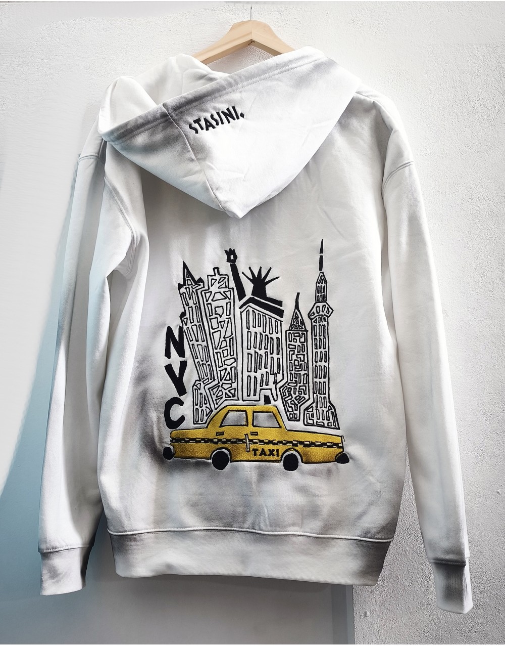 NYC TAXI ZIP HOODIE